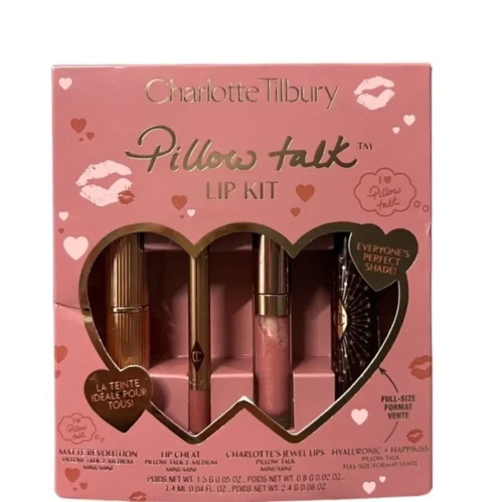 Charlotte Tilbury- Pillow Talk Lip Kit 4 Piece LIMITED EDITION